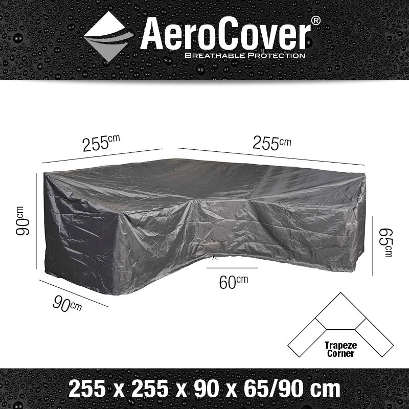 Aerocover Lounge Cover Trapeze 255x255x90 Cm 2 Aerocover Lounge Cover Trapeze 255x255x90 Cm - Afbeelding 2