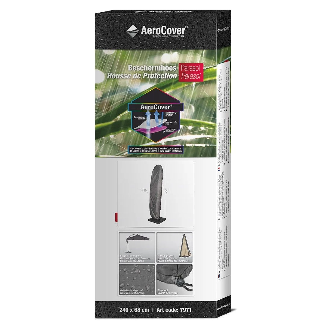 AeroCover Parasolhoes Zweefparasol 240 1 AeroCover Parasolhoes Zweefparasol 240