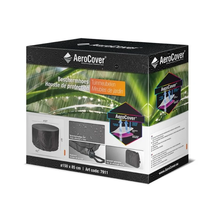 Aerocover Tuinmeubelhoes Ø150x85 Cm 1 Aerocover Tuinmeubelhoes Ø150x85 Cm