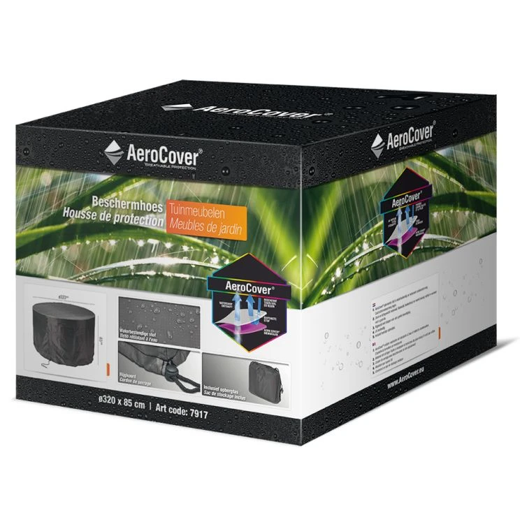 Aerocover Tuinsethoes Ø320x85 Cm 1 Aerocover Tuinsethoes Ø320x85 Cm