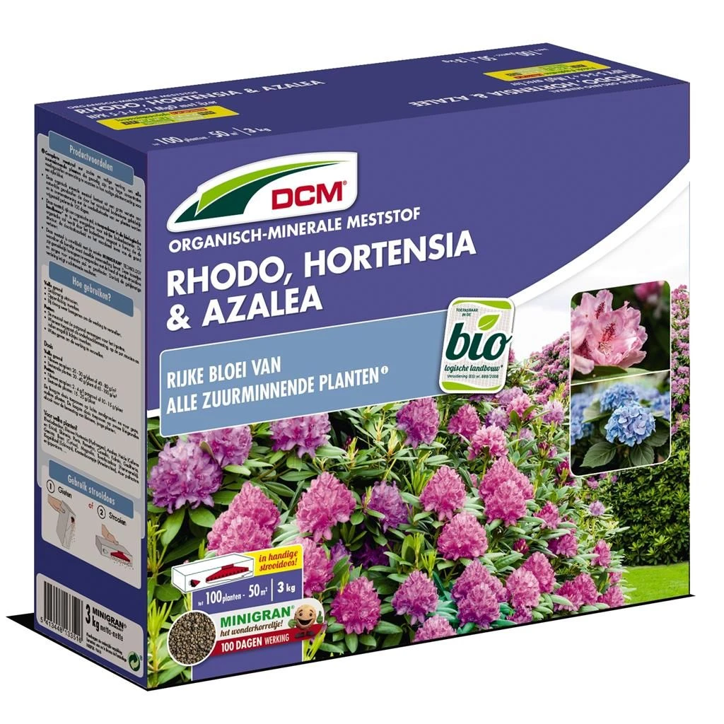 DCM Rhodo & Hortensia & Azalea 3 Kg 1 DCM Rhodo & Hortensia & Azalea 3 Kg