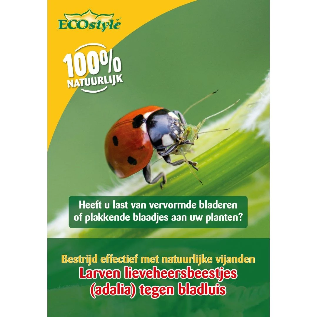 Ecostyle Larven Van Lieveheersbeestje 10 M² 1 Ecostyle Larven Van Lieveheersbeestje 10 M²