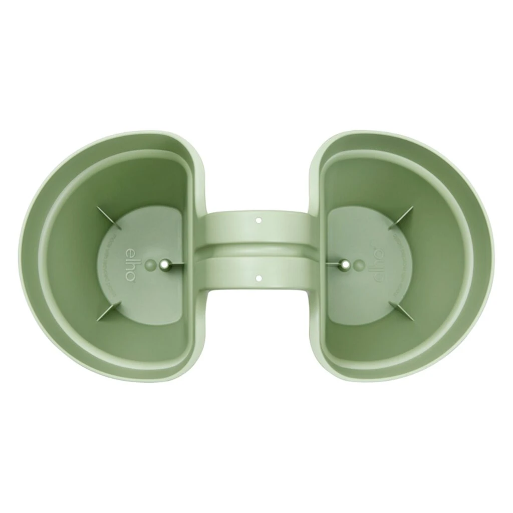 Elho Vibia Campana Flower Twin 21 Pistachegroen 3 Elho Vibia Campana Flower Twin 21 Pistachegroen - Afbeelding 3