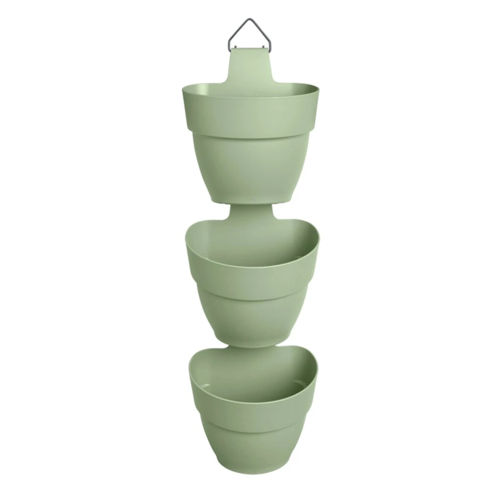 Elho Vibia Campana Vertical Forest Pistache Groen 2 Elho Vibia Campana Vertical Forest Pistache Groen - Afbeelding 2