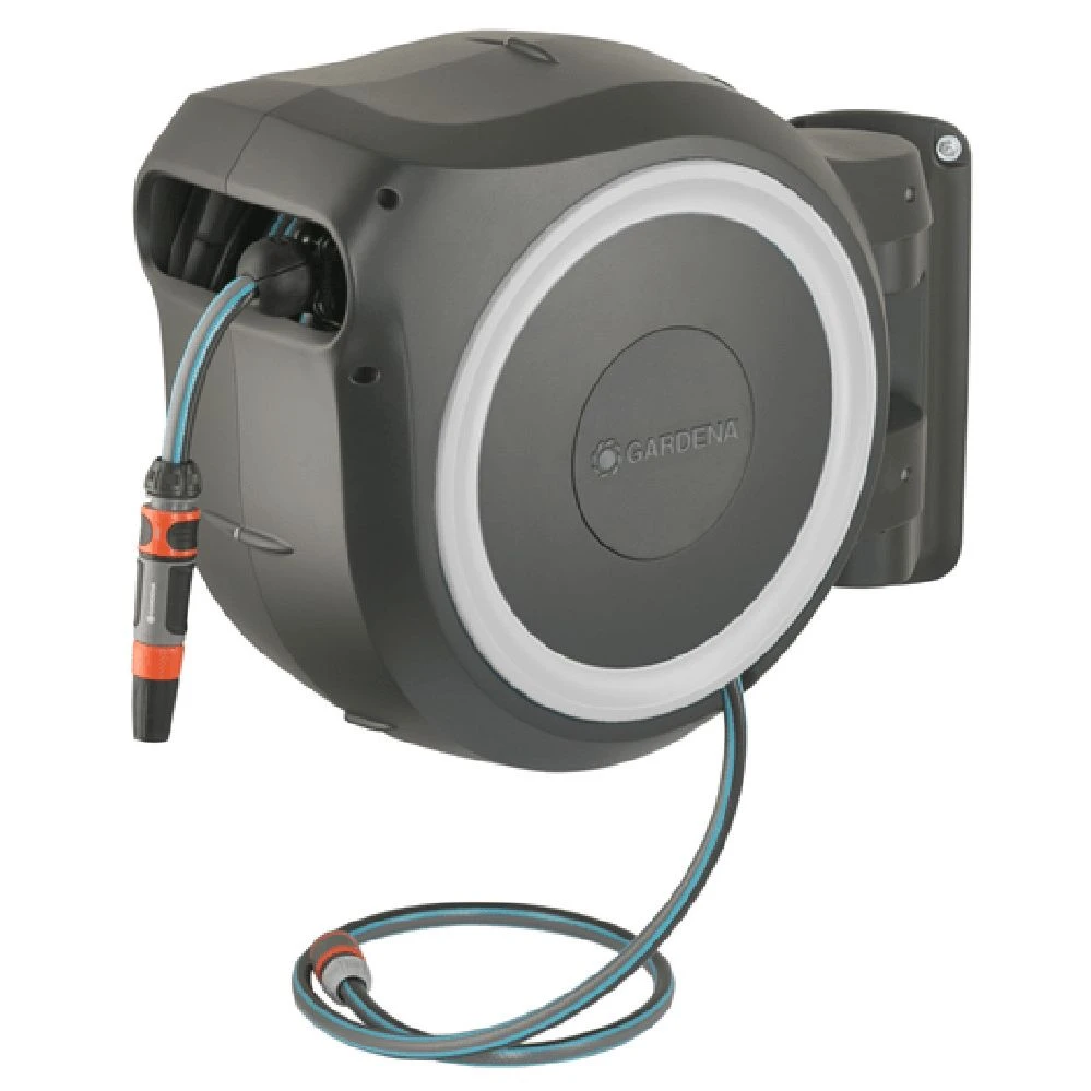 Gardena Wandslangenbox 35 Meter Rollup Wit 1 Gardena Wandslangenbox 35 Meter Rollup Wit
