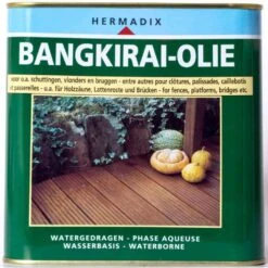 Hermadix Bangkirai Olie 2500 Ml -Tuin & Terras Verkoopwinkel hermadix bangkirai olie 2500 ml 2 l