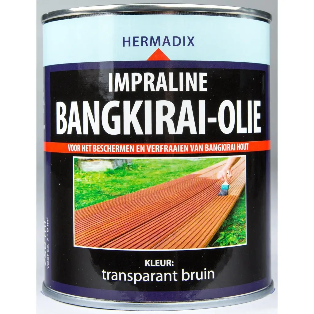 Hermadix Impraline Bangkirai-olie 750 Ml 1 Hermadix Impraline Bangkirai-olie 750 Ml