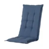 Madison Zitkussen Panama Hoge Rug Safier Blue 123 X 50