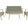 MeSaMi Narvik Loungeset Stone Green