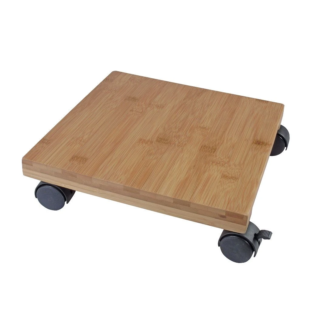 Nature Planttrolley Bamboe 30 Cm Vierkant 1 Nature Planttrolley Bamboe 30 Cm Vierkant