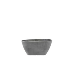 Nova Balkonbak Half Rond 36 Beton Grijs