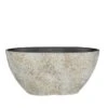 Nova Balkonbak Half Rond 36 Concrete Gold