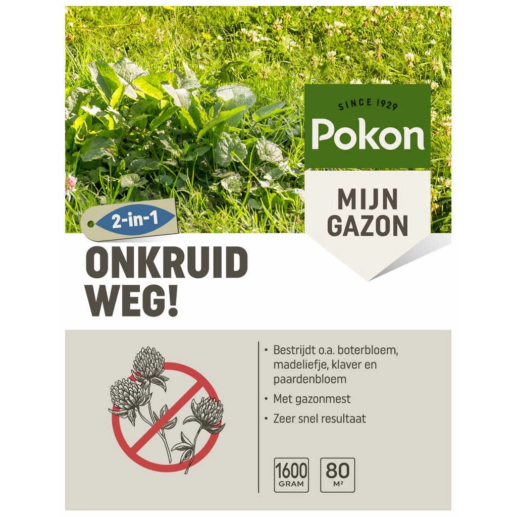 Pokon Onkruid Weg 1600 Gram 1 Pokon Onkruid Weg 1600 Gram