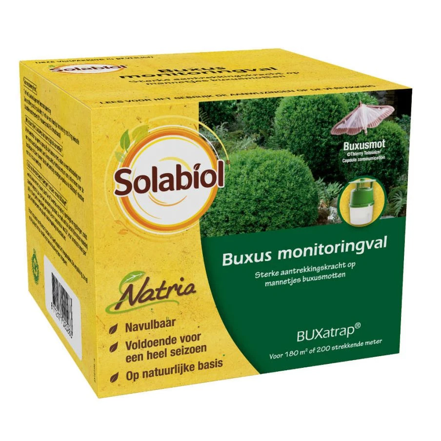 SBM Solabiol Natria BUXatrap® Buxus Monitoringval 1st 1 SBM Solabiol Natria BUXatrap® Buxus Monitoringval 1st