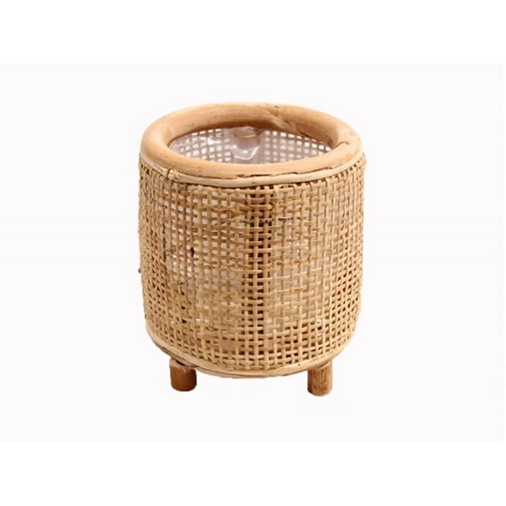 Van Der Leeden Rotan Webbing Bloempot 14 Cm Naturel 1 Van Der Leeden Rotan Webbing Bloempot 14 Cm Naturel