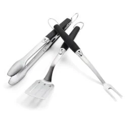 Weber Gereedschapset Rvs Zwart 3-delig