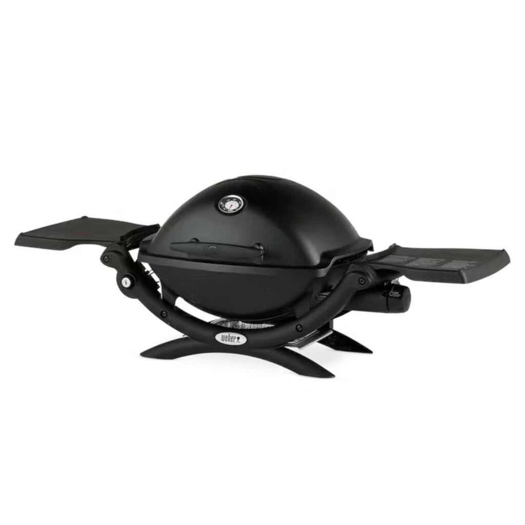 Weber Q1200 Black + Werkblad + Thermometer 1 Weber Q1200 Black + Werkblad + Thermometer